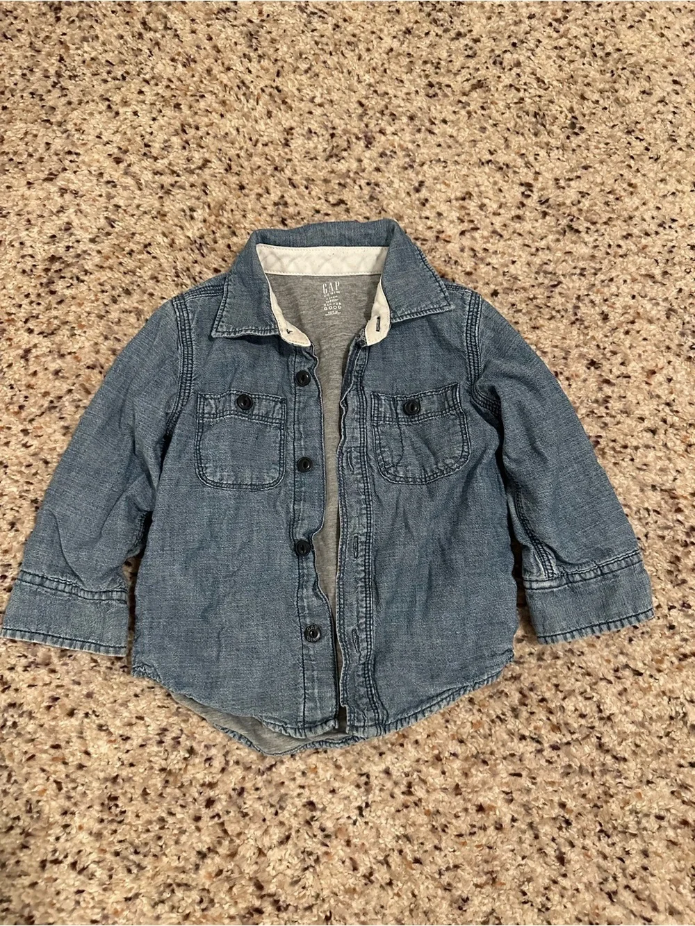 GAP Toddler Jean Jacket in Medium Blue 2T